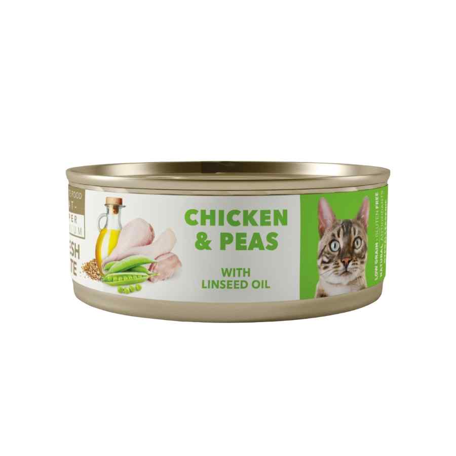 Amity Chicken And Peas Adult Cat Wet Food 80 Gr image number null
